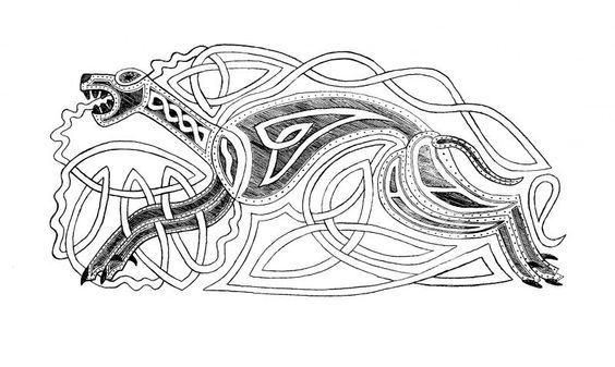 Celtic Symbolism : The Celtic Hounds